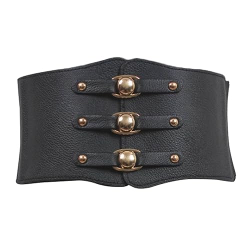 Women's Waist Belt Dress Elastic Waist Belt Versatile Decorative Belt Wide Skirt Belt Stylish Corset Belt