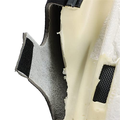 ANTUKO Black Front Left Driver Side Bottom Cloth Seat Cover and Foam Cushion Replacement for 2007-2014 Silverado 1500 2500HD 3500HD