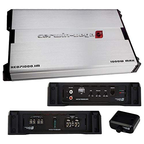 Cerwin-Vega Mobile XED71000.1M XED Series Class AB Amp (Monoblock, 1,000W)