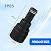 DYEKNEE Pack-2 Car Heater Cooling Water Hose Connector, 2.99