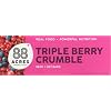 88 Acres Granola Bars, Triple Berry Crumble, 9 Count, School Safe, Allergen Free Seed & Oat Snack Bar, Gluten & Nut Free, Vegan, Non-GMO & Kosher, Individually Wrapped