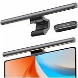 YEELIGHT Lampa na Monitor 40cm z Bezprzewodowym Pilotem, Screenbar LED 250LM Ochrona Oczu, Lampka Komputerowa USB do Biura i Gaming, Płynne Ściemnianie, Antyodblaskowa Listwa Świetlna