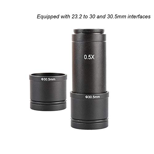 For CCD Camera Digital Eyepiece Photography Microscope Adapter 0.5X C Mount Lens - Thumbnail 5