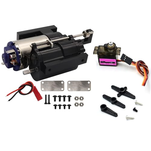RC�R���|�[�l���g For WPL B1 B14 B24 C14 C24 For MN D90 D91 MN96 M MS 1/12 �����p RC �J�[�p�[�c �t�����^�� 2 �X�s�[�h �M�A�{�b�N�X �g�����X�~�b�V���� �T�[�{�t��