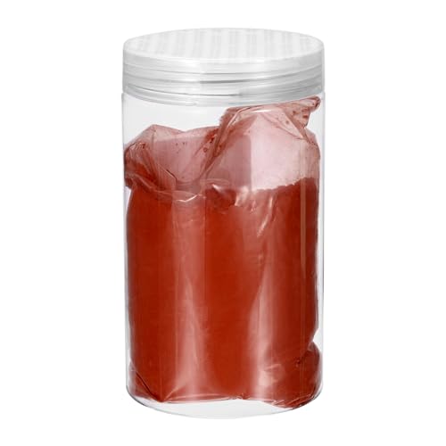 QUARKZMAN 7 Oz (200 G) Polvo de Óxido de Hierro Pigmento de Concreto Pigmento de Óxido de Hierro para Pintura de Azulejos de Pasta de Cemento, Rojo Profundo