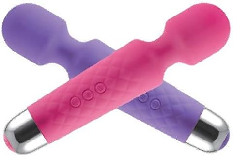 Personal Premium Magic Waterproof Mini Wand Massage, Mini Cordless Handheld Rechargeable Neck Shoulder Back Body Massage with 20 Powerful Pulsating Patterns for Sports Recovery & Muscle Aches Relief