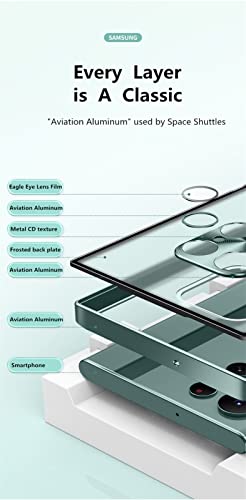 Coque Samsung S22 protection intégrale aluminium rigide avec aimant MagSafe pour chargeur induction