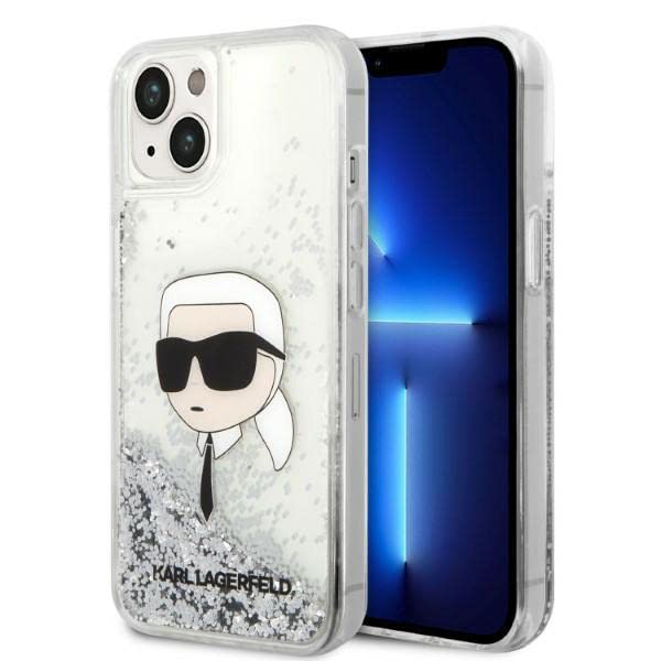 Karl Lagerfeld KLHCP14MLNKHCH Coque de Protection Rigide pour iPhone 14 Plus 6,7