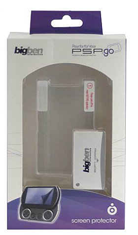 Big Ben High Quality Screen Protector with Cleaning Cloth For Sony PSP Go
