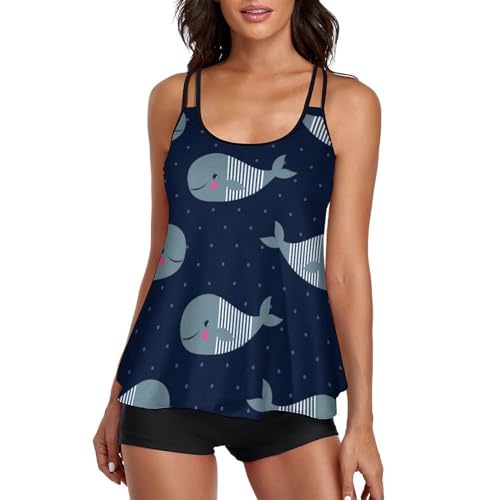 Tankini ensembles bikini avec short de garçon pour un maintien et confort optimal