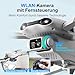 Jiakora Drohne mit Kamera für Kinder und Erwachsene, WiFi FPV Bürstenlosem Motor RC Drohne, Quadcopter mit 2 Akku, Flughöhe halten, faltbare Mini Drone Spielzeug Geschenk für Anfänger, Jungen Mädchen