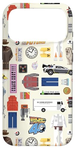 Back To The Future 40th Anniversary Iconic Outfit AOP Case for iPhone 17 Pro Max
