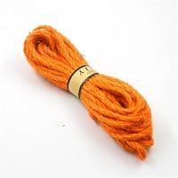 6 Rotoli Di Spago Di Iuta Multicolore, 10 Metri Cad., Colori Assortiti Per Artigianato, Regali, Giardinaggio E Decorazioni Fai Da Te (Susan) - 2
