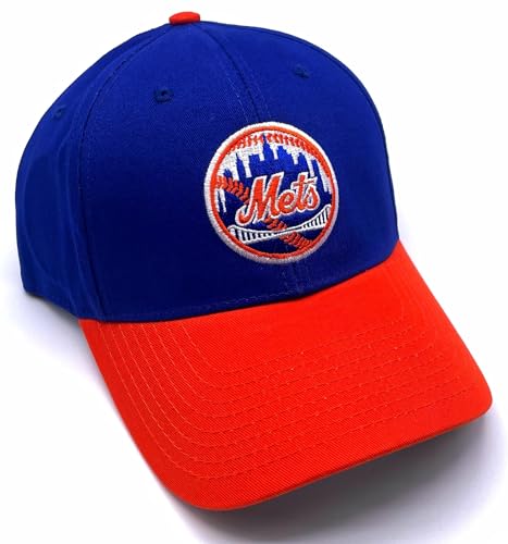 Gorra béisbol NY Mets logo clásico ajustable miniatura 1