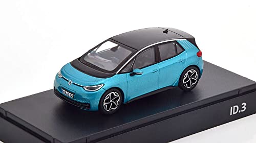 ID.3 Voiture électrique turquoise miniature Norev sur mesure de collection