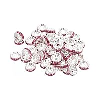 PATIKIL Cuentas De Madera De 0.630 In Para Hacer Manualidades, 100 Cuentas Redondas Sueltas Espaciadoras Para Macramé, Joyería, Pulsera, Decoración Hecha A Mano, Color Amarillo