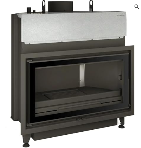 BRICOSOL ESTUFA DE LEÑA FERLUX MODELO HOGAR K-100 CON AGUA