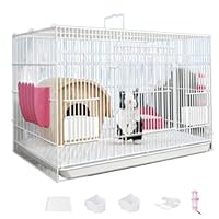 Amazon | Jshigogo ペットゲージ うさぎケージ チンチラ ケージ
