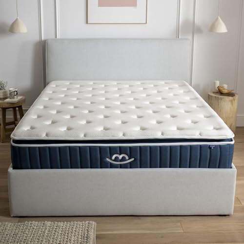 Morphea France Matelas Hybride Luxe 90X190 Cm | ÉPaisseur 30Cm | Victoria ÉLu Produit De L'annéE 2025 | Soutien Ferme | Accueil Enveloppant | Mousse à MéMoire Forme & Ressorts EnsachéS-image