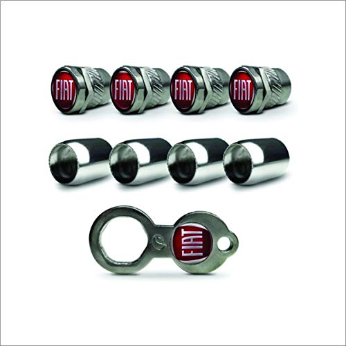 Jogo Calota Aro 14 Europa Premium Fiat + Emblema Resinado + Tampa Ventil Antifurto (Palio Uno Punto