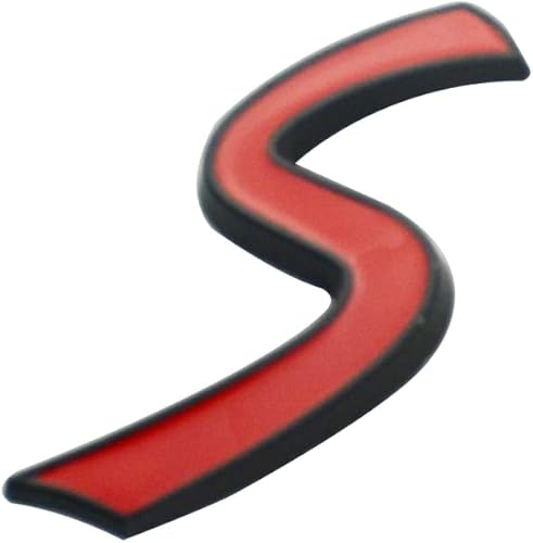 Miniatura 6 de 1 calcomanía de repuesto para Cooper R50 R52 R53 R56 R57 (negro rojo)