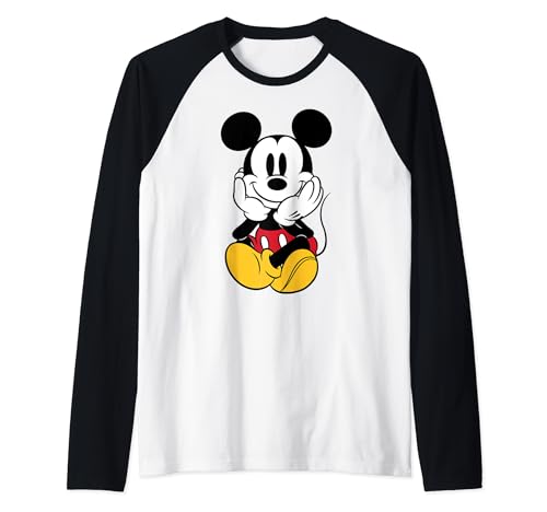 Mickey Raglan Baseball Tee Disney t-shirt bicolore contre la routine