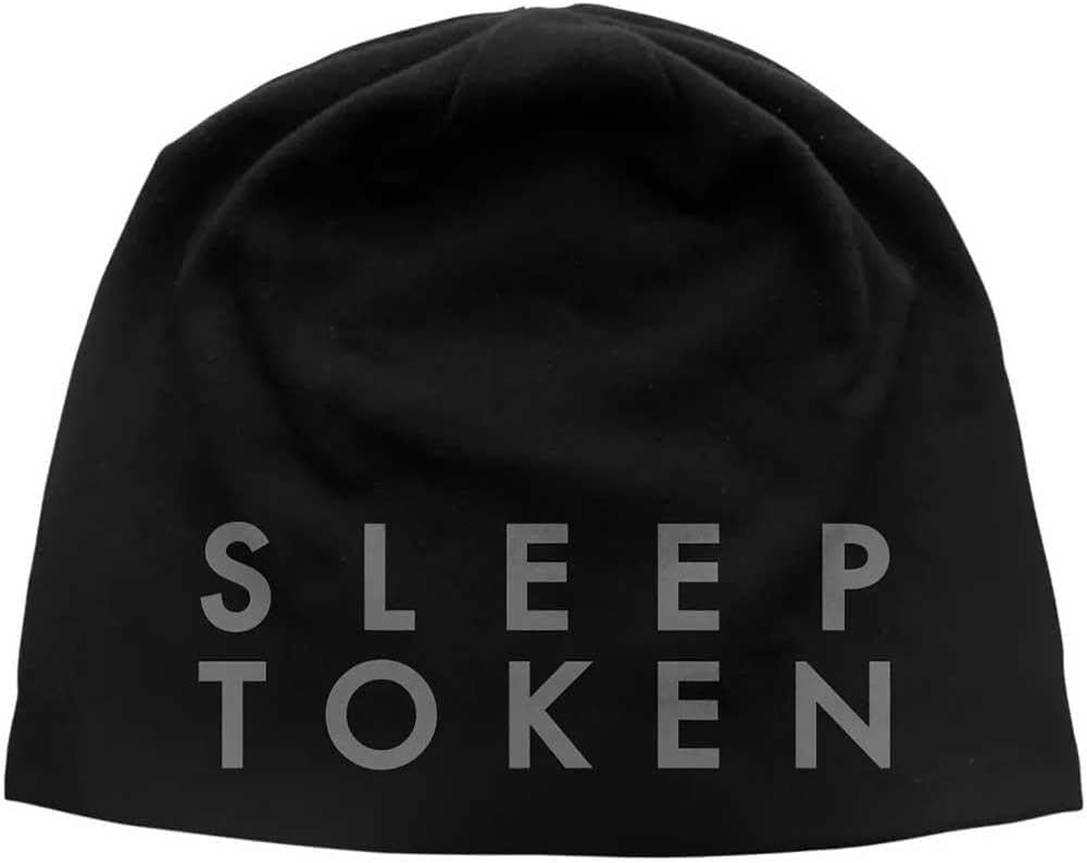 Rock Off officially licensed products Sleep Token 'Logo JD Print' (Black) Beanie Hat