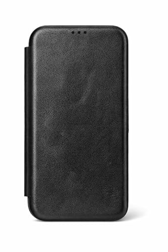 Image of WHITBULL Soft Leather Wallet flip case kick Stand with Magnetic Closure Lightweight Slim flip Cover for Vivo V70 5G / Vivo V70 Elite 5G - Black
