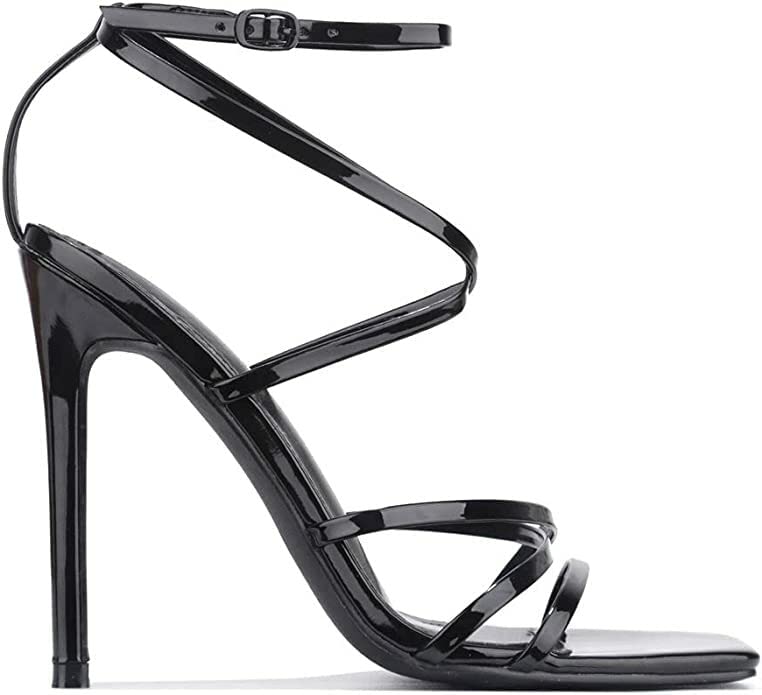 JM LOOKS Womens Fashion Sandals Light Weight Comfortable & Trendy High Heels for Girls & Women, KDB-5-Black-39-OP (B0C1NCH336) Amazon Price History, Amazon Price Tracker