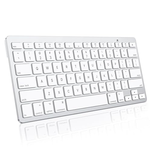 OMOTON Wireless Keyboard for Mac, Keyboard for Mac, Stable Bluetooth & Ultra-Slim Portable,...