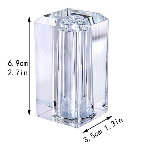 Set Of 2 Refillable Seasoning Bottle Crystal Salt And Pepper Shakers Kitchen Or Table Decor Salt Shaker Set #TOP1