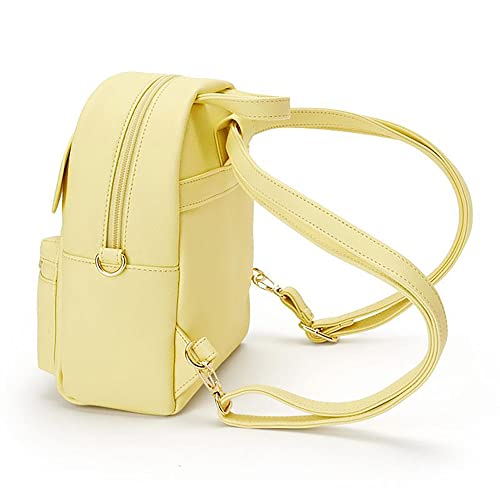 Zjyjing Cartoon Anime Mini Cute Pu Backpack Shoulder Bag Backpack Handbag For Kids Girls Cosplay (Yellow) #TOP2
