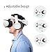 Globular Cluster PH2 Stereo VR Headphones for PS VR 2 - Clip On Design Easy to Install and Remove - Looks Tidy with Cable Router - More Comforable Than in-Ear Buds -75mm x 90mm Earmuffs White
