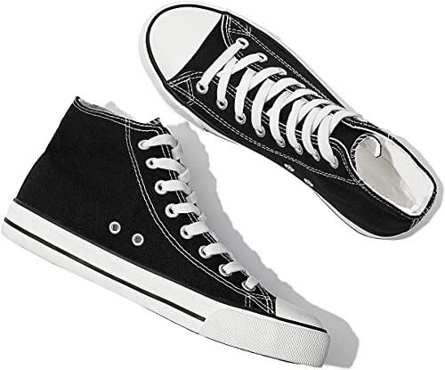 Image of Long High Top Canvas Men Sneakers