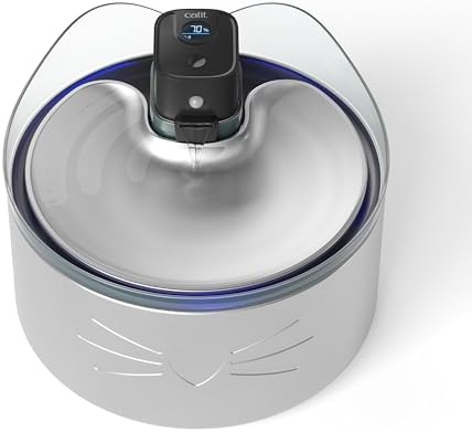 Catit PIXI Stainless Steel UVC Fountain, 5L (169oz) - 1