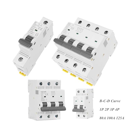 Disjoncteur miniature tripolaire 125A 3 pôles 400V pour tableau électrique
