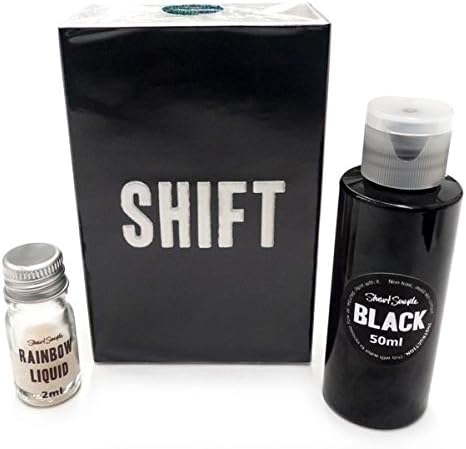 SHIFT - Colour changing rainbow paint - Black 2.0 x Rainbow Liquid