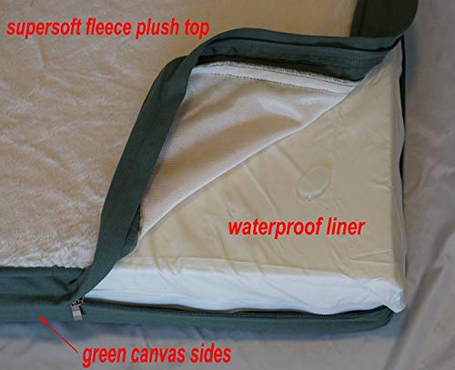 Petbed4Less Diy Durable Dog Bed Dog Pillow Pet Bed Removable Waterproof Liner Small, Medium To Super Large - Regular Waterproof Dog Bed Liner Only #TOP4
