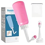 【Incluye bolsa de viaje】: nuestra botella portátil para posparto viene con una bolsa de almacenamiento gratuita. La boquilla extraíble ahorra espacio y se puede guardar cómodamente en la bolsa de la clínica o en el equipaje de mano. La tapa antipolvo y la bolsa de almacenamiento de la boquilla protegen eficazmente contra el polvo y garantizan la higiene durante la limpieza sobre la marcha