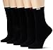 Produktbild Dim Damen Mi-chaussette Ecodim X5 Socken, Schwarz (Noir), One Size (Herstellergröße: TU) (5er Pack)