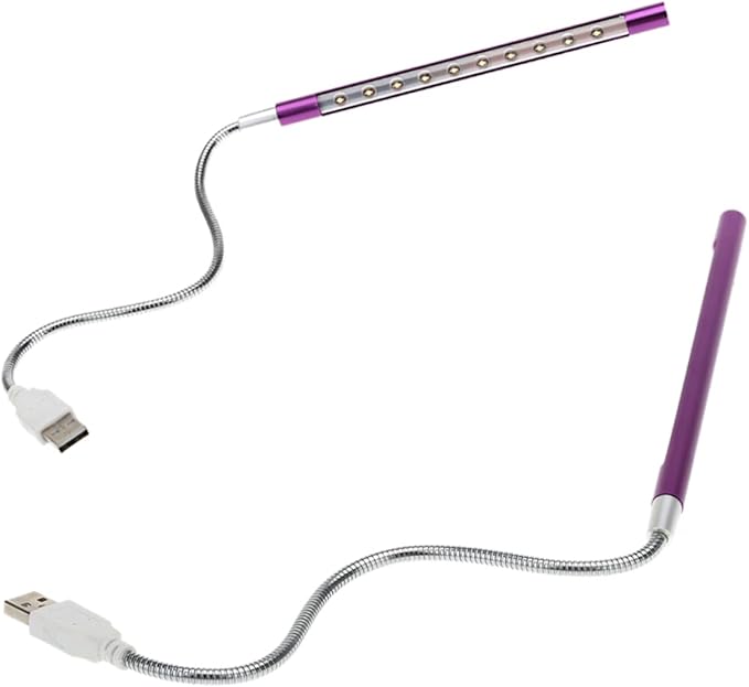 DOITOOL DOITOOL USB Led Reading -Caring Desk Lamp LEDs Flexible Neck Metal Night Lamp for Home Office and Bedside Use photo 3