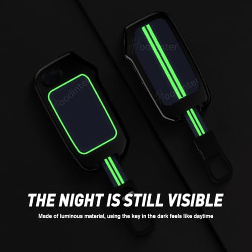 Image of Metal Key Cover Compatible for Kia Seltos, Sonet, Carens, Syros (2023-2026) | 3 Button Flip Key | Premium Alloy Smart Key Case with Silicone | Scratch Resistant Remote Key