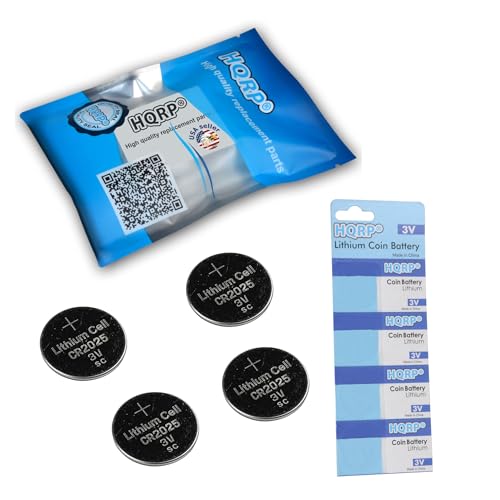 Batería HQRP CR2025 Pack 4 Compatible E320 1999-2005 miniatura 2