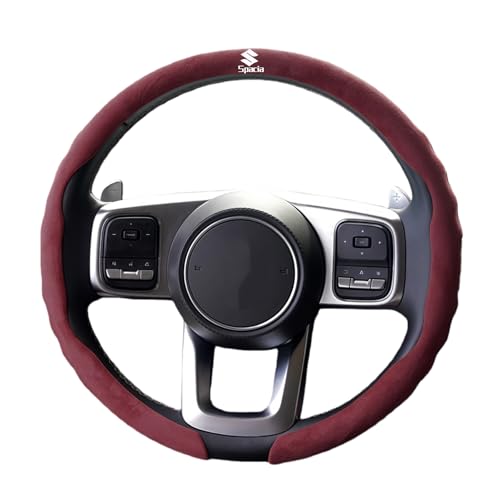 スズキ 新型 スペーシア スペーシアカスタム MK54S MK94S Spacia/Spacia Custom 2023年11月? 現行 車用ハンドルカバー ハンドルカバー ユニバーサル 軽自動車 普通車 防汚 滑り止め 四季通用 ハンドルカバー カスタマ