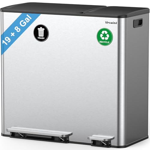 Lovewind Dual Trash Bins