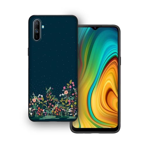 Image of Amazon Brand - Solimo Designer Series UV Printed Side Soft Back Hard Case Mobile Cover for Realme C3 - D103