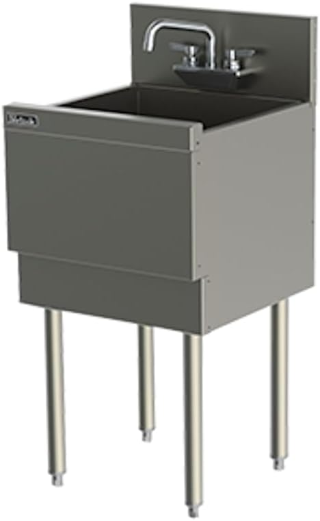 Perlick TSD181CA 18"W Underbar 1 Compartment Sink