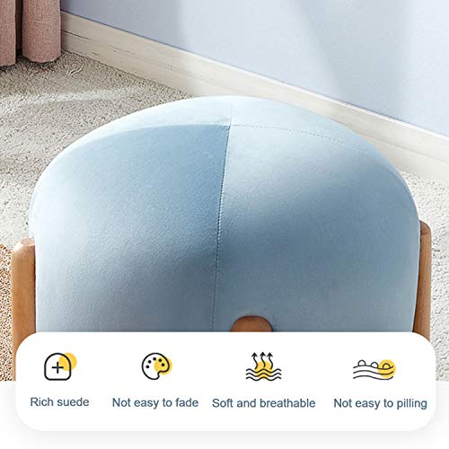 Taburete de tocador sin montaje ideal para sentarse y descansar los pies 5
