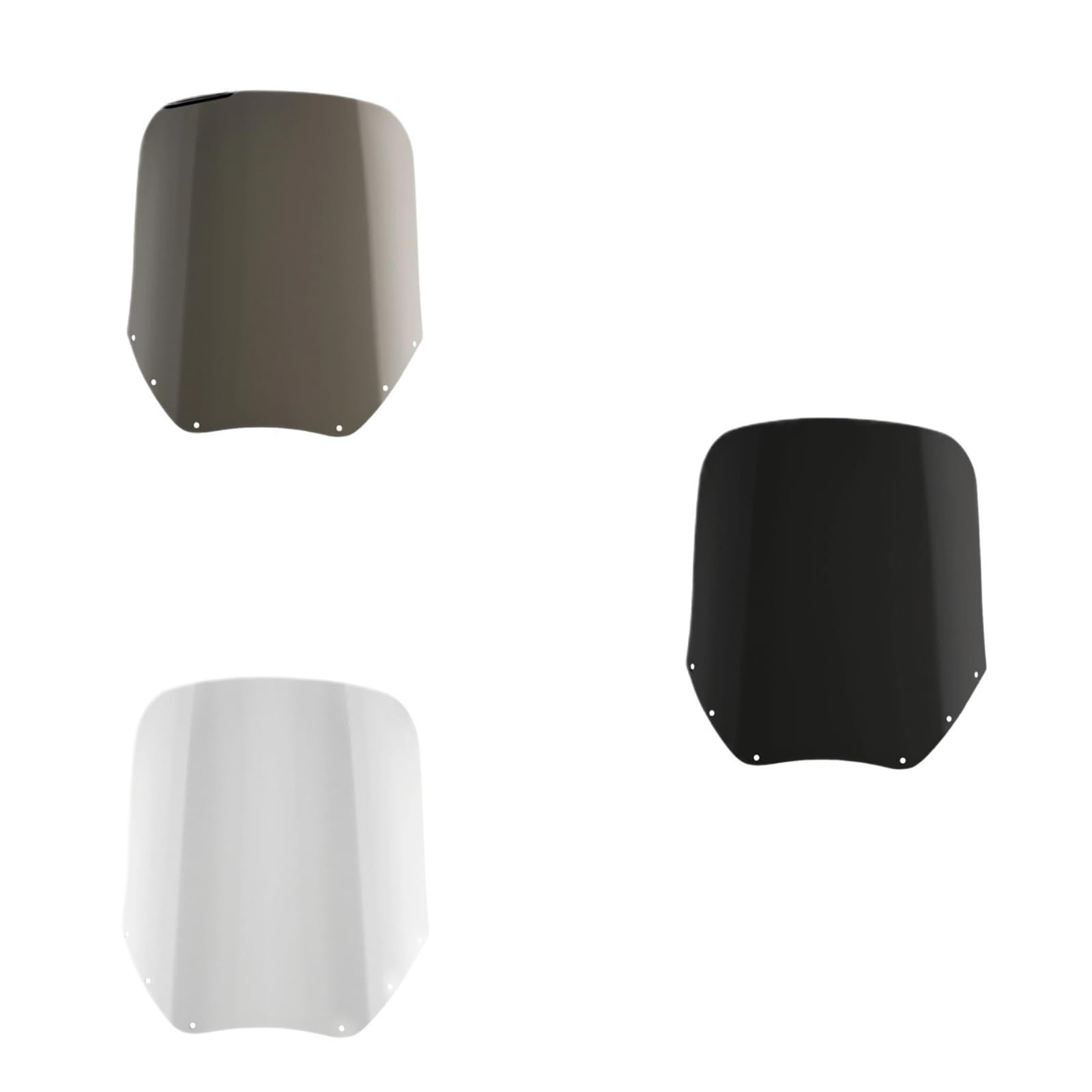 Bulle Haute Moto pour Pare-Brise FATECIM 6021/6022/6023/6024 1 Transparents