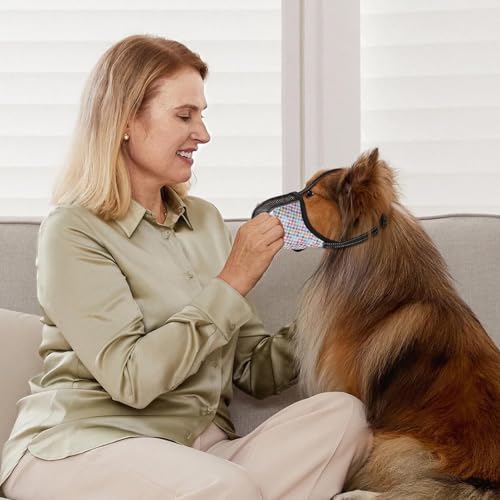 Mundschutz für Hunde, Netzgewebe für Hunde, atmungsaktiv, atmungsaktiv, Animation, Mundschutz, weich, für Welpen